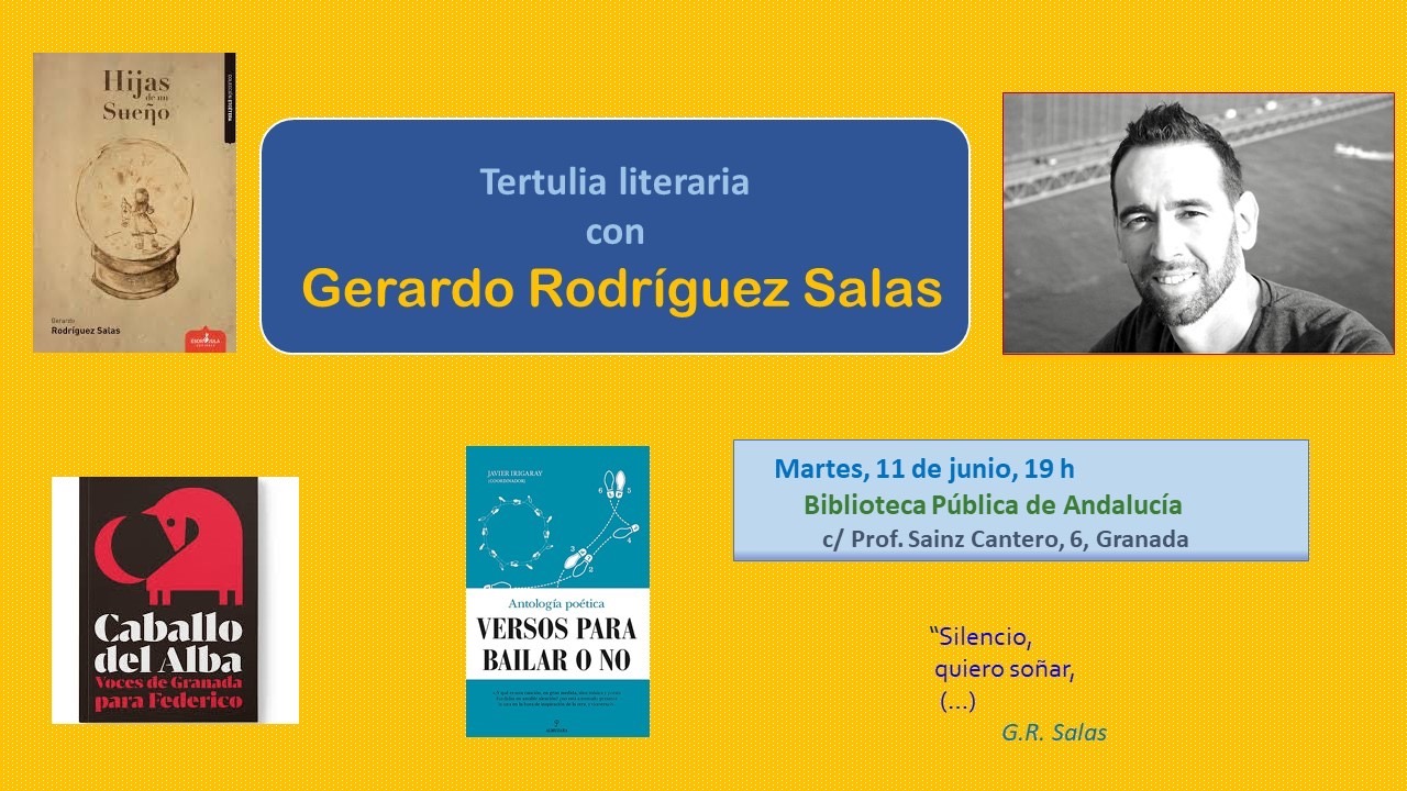Cartel tertulia literaria
